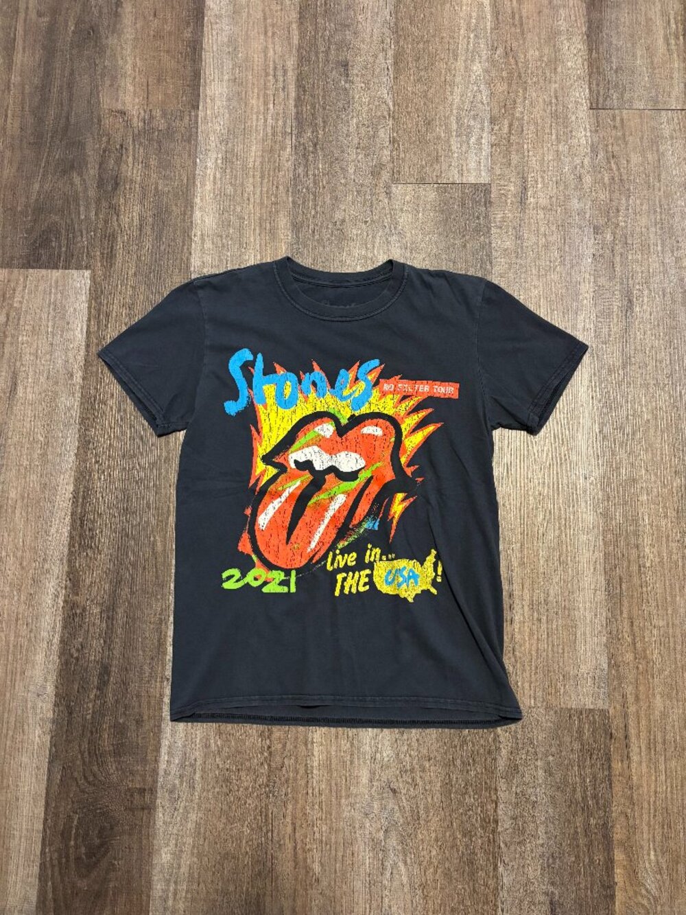 2021 The Rolling Stones No Filter Tour Tee Shirt